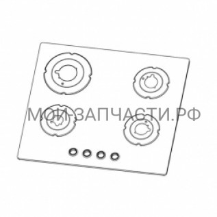 Стекло на варочную поверхность панели UNIMODEL 140172486015